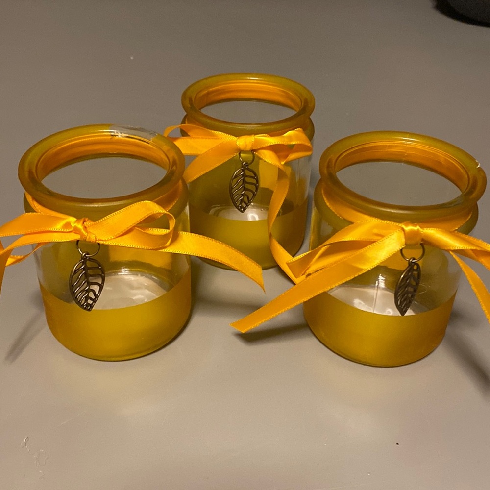 Set of 3 candle holders